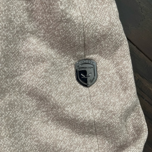 1 Madison Expedition Heritage Collection Coat Knit Full Zip Hooded Jacket Small - Picture 4 of 10